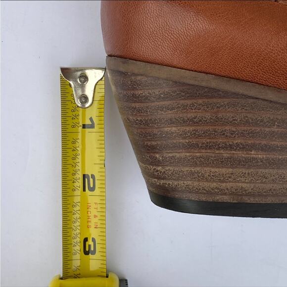 Nine West 8.5 booties Vintage American leather Ankle boots 8.5 Fall Cowboy Boho - Picture 7 of 15